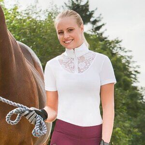 Lace English Dressage / Hunter / Jumper Show Shirt